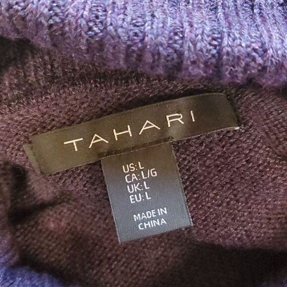 Tahari | Wool Blend Cowl Sweater - Picture 6 of 7